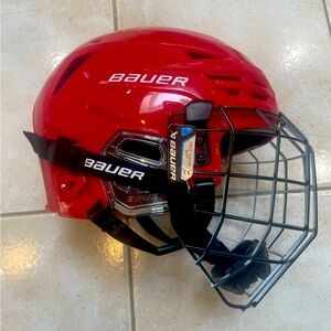Bauer Hockey Helmet with Face Guard